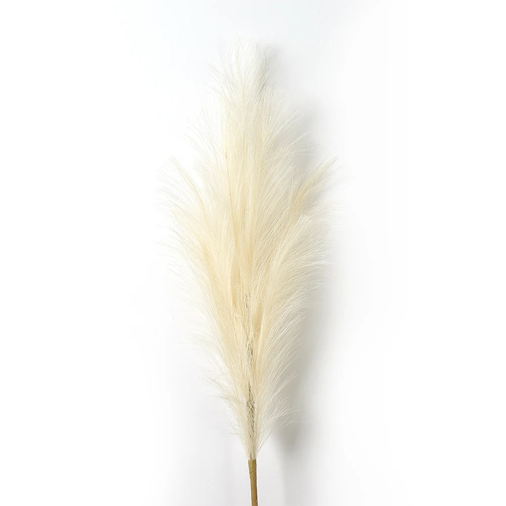 1Pcs Faux Pampas Grass Decor ,Vase Decorations Fake Reeds Plants - Graceland Home and Living -  - #tag1#