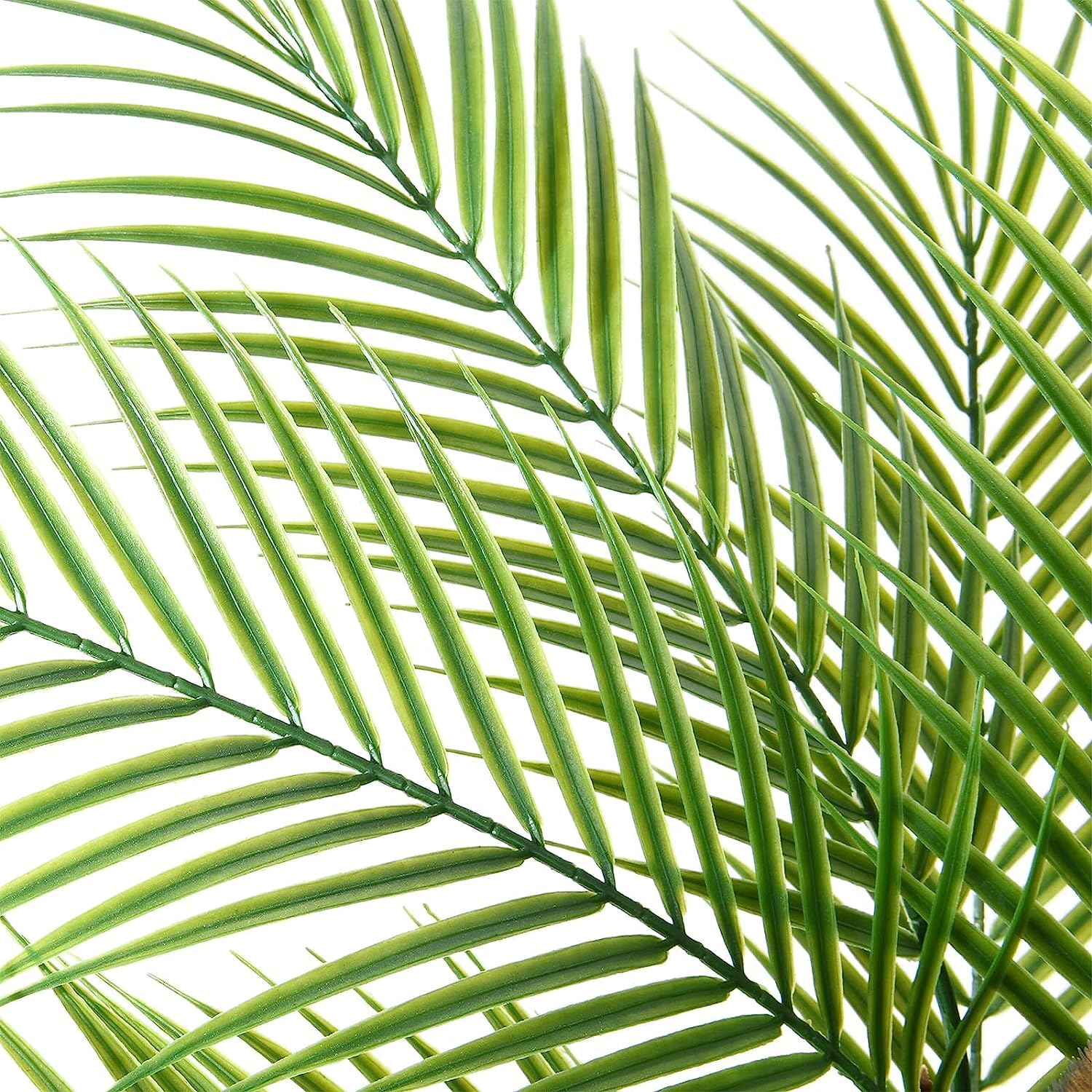 2 Pack Artificial Palm Tree, 30" Fake Potted Paradise Palm Plant with Handmade Seagrass Basket - Graceland Home and Living -  - #tag1#