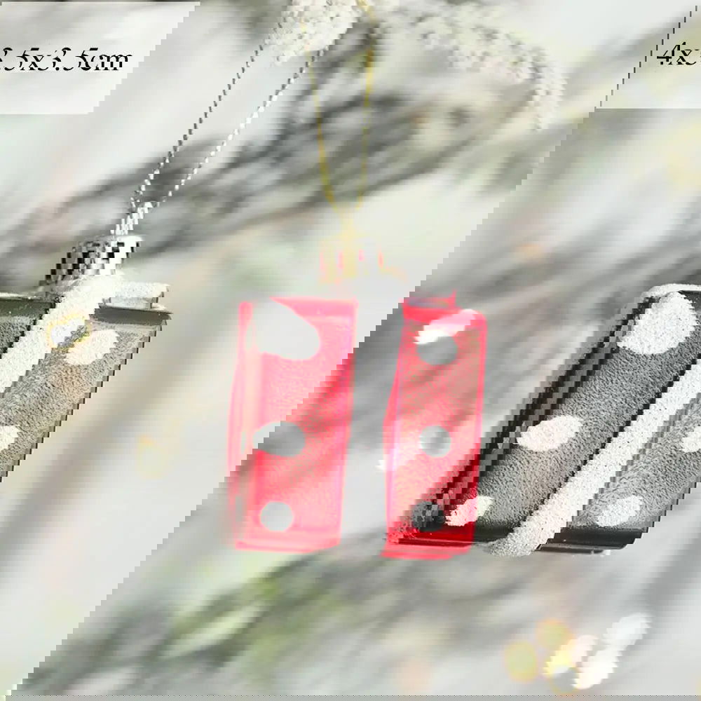 2pcs Snowman House Christmas Small Tree Pendant - Graceland Home and Living -  - #tag1#