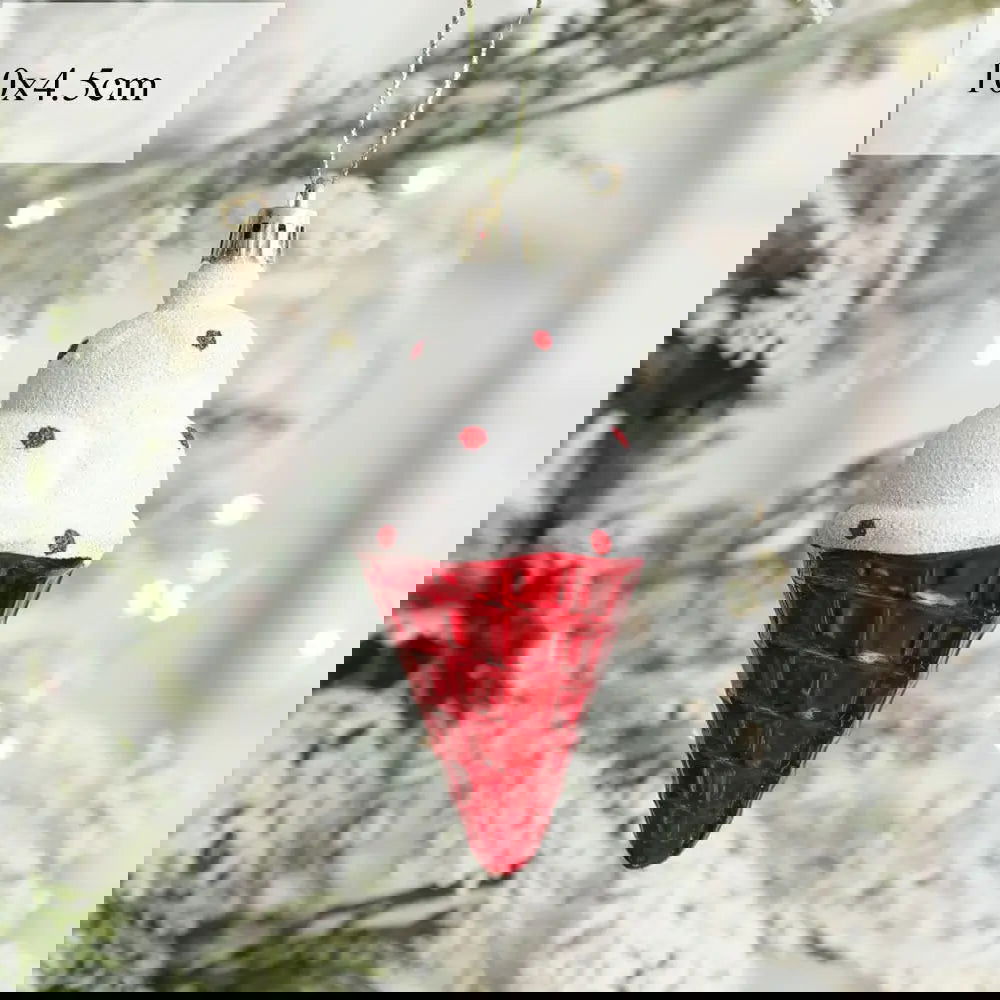 2pcs Snowman House Christmas Small Tree Pendant - Graceland Home and Living -  - #tag1#