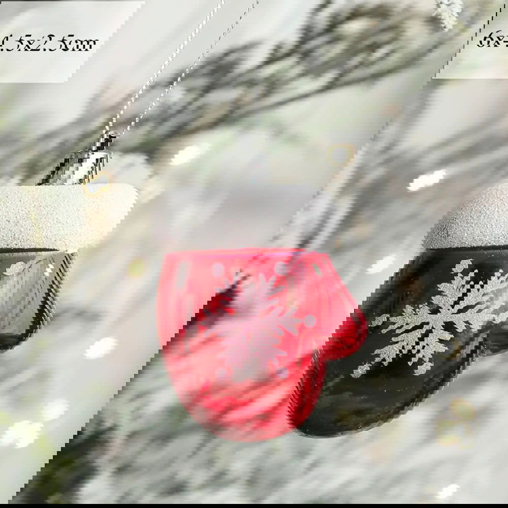 2pcs Snowman House Christmas Small Tree Pendant - Graceland Home and Living -  - #tag1#