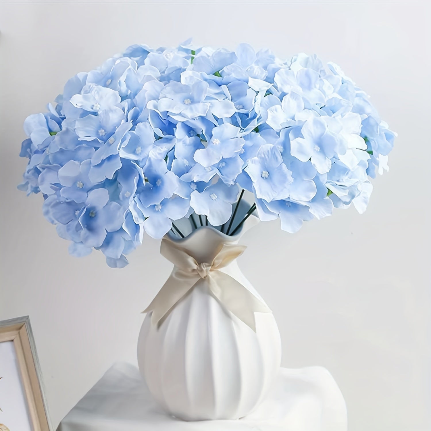 30-Pack Artificial Hydrangea Flowers  - Plastic Fake Flower Heads - Graceland Home and Living -  - #tag1#