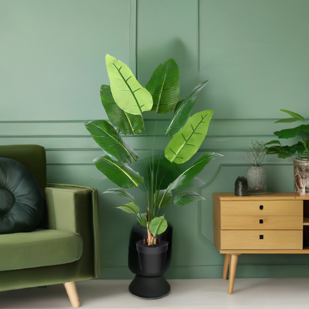 3ft Artificial Bird of Paradise plant - Graceland Home and Living -  - #tag1#