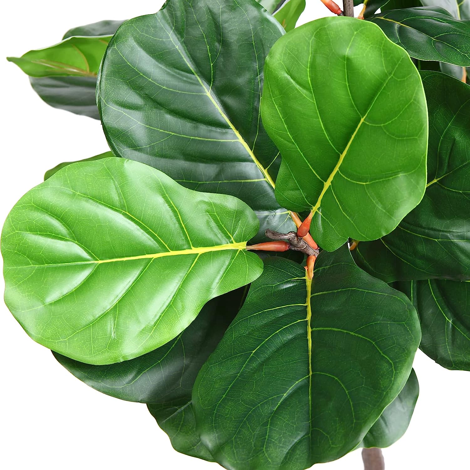 4.3Ft Faux Ficus Lyrata Plant - Faux Fiddle leaf tree with 44 Leaves. - Graceland Home and Living -  - #tag1#