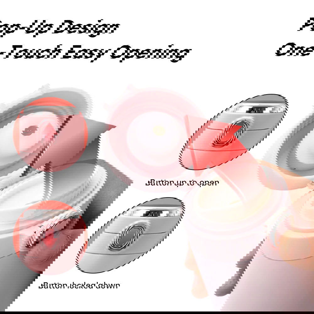 420ML Stainless Steel Smart LED Temperature Digital Display Thermos Cup - Graceland Home and Living -  - #tag1#