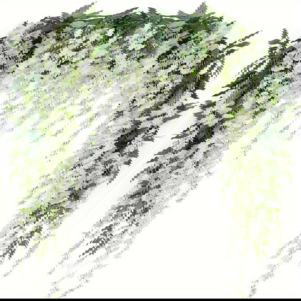 4pcs 28.8ft Long Artificial Wisteria Flowers Garland - Graceland Home and Living -  - #tag1#