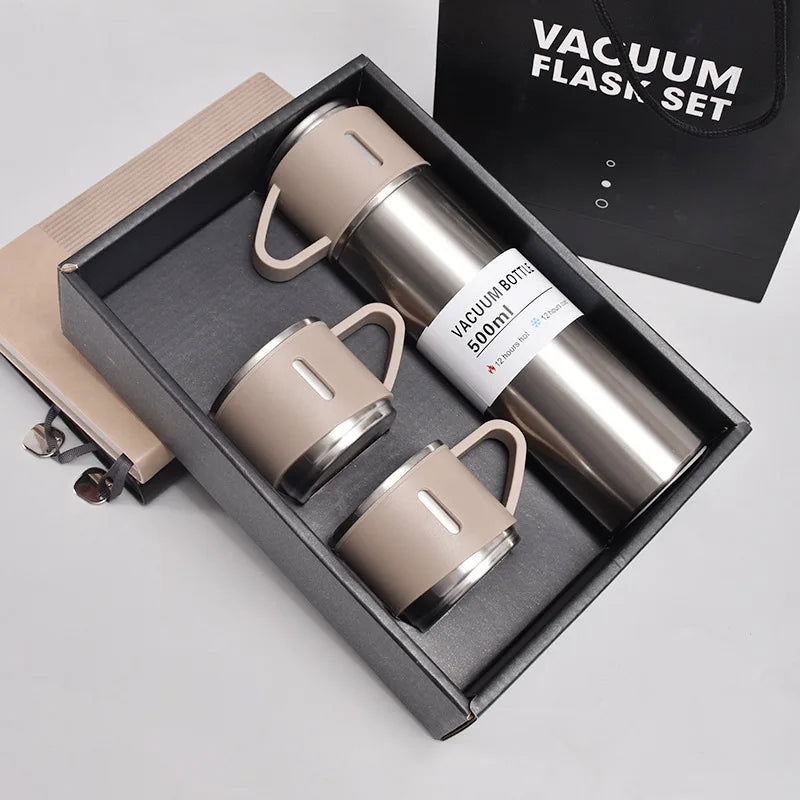 500ML 304 Stainless Steel Vacuum Insulated Bottle - Graceland Home and Living -  - #tag1#