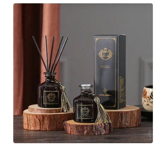 50ml Hilton Aroma Oil Diffuser Sets with Natural Sticks for Living Room - Graceland Home and Living -  