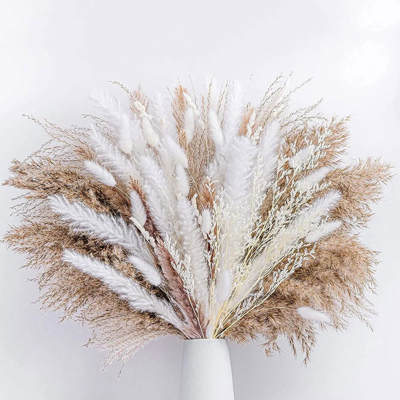 50pcs-reed dried flower bouquets set - Graceland Home and Living -  - #tag1#