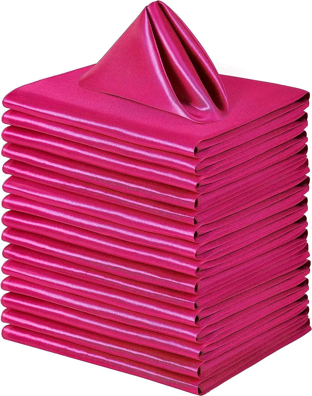 50pcs Satin Napkin 43cm*43cm Table Napkins - Graceland Home and Living -  - #tag1#