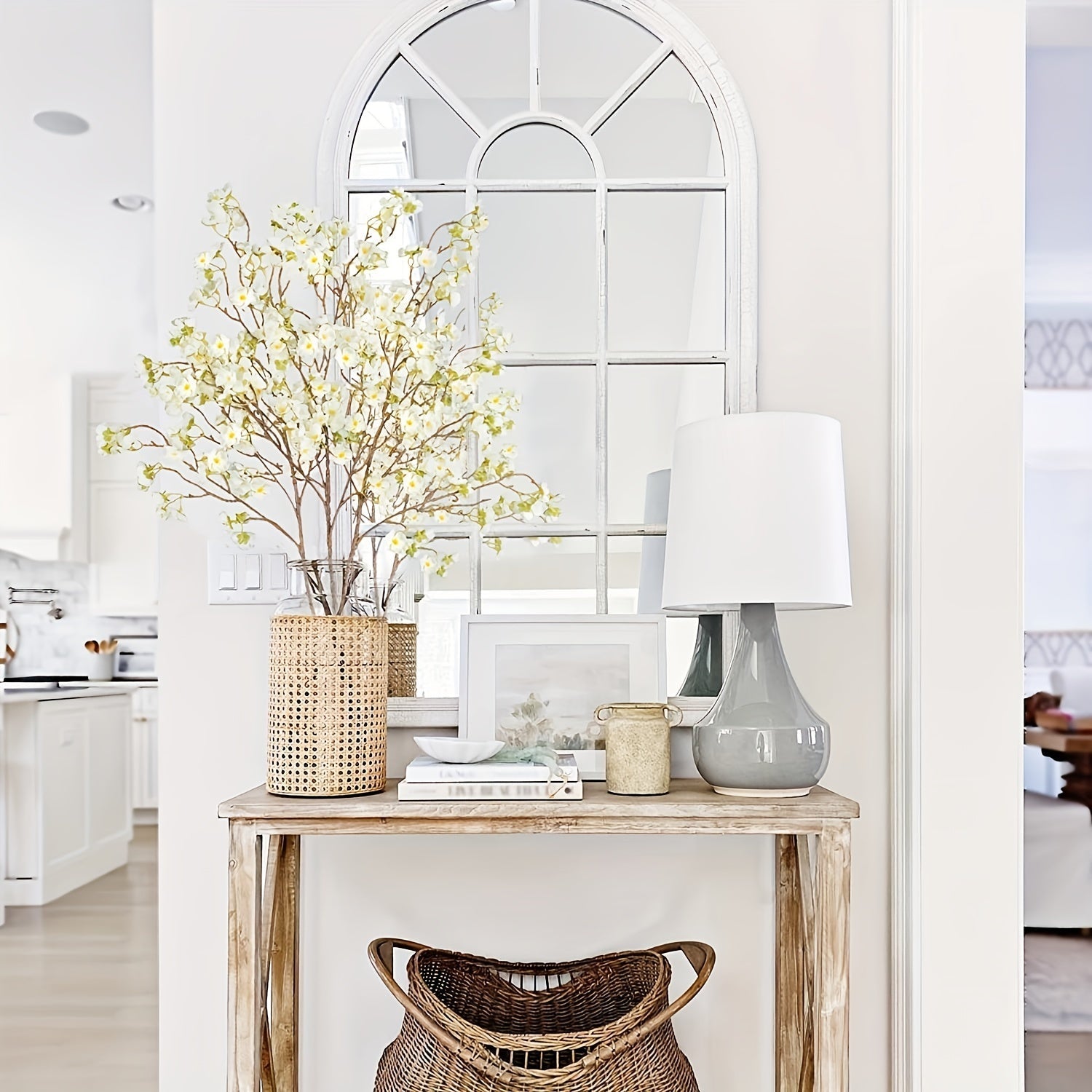 5pcs Lifelike Artificial Cherry Blossom Branches - Realistic Faux Flowers - Graceland Home and Living -  - #tag1#