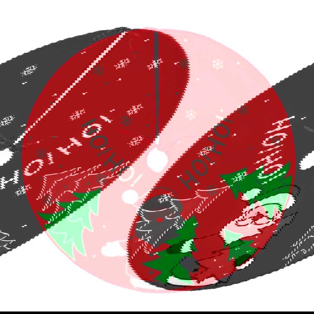 60/70/90Cm Christmas  Red Christmas Tree Skirt - Graceland Home and Living -  - #tag1#