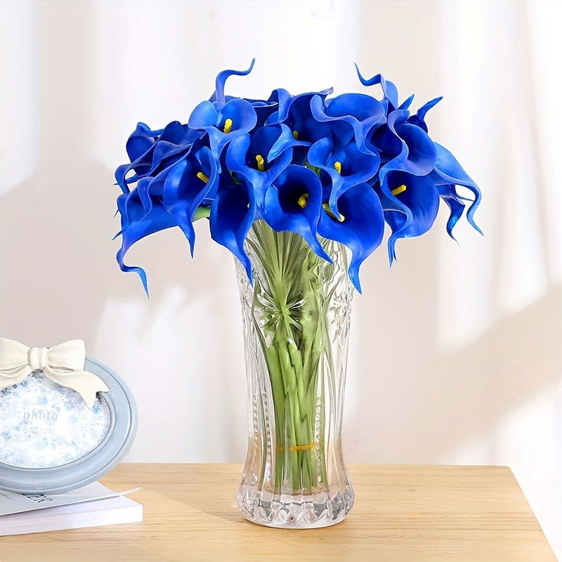 6pcs Realistic Artificial Calla Lily Flowers - Long-Lasting, Durable, and Waterproof - Graceland Home and Living -  - #tag1#