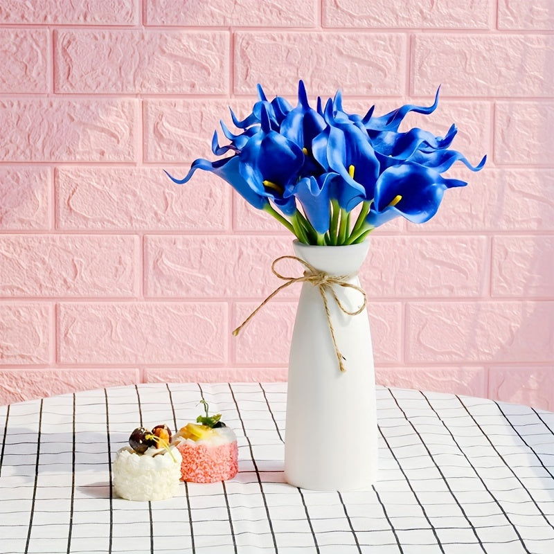 6pcs Realistic Artificial Calla Lily Flowers - Long-Lasting, Durable, and Waterproof - Graceland Home and Living -  - #tag1#