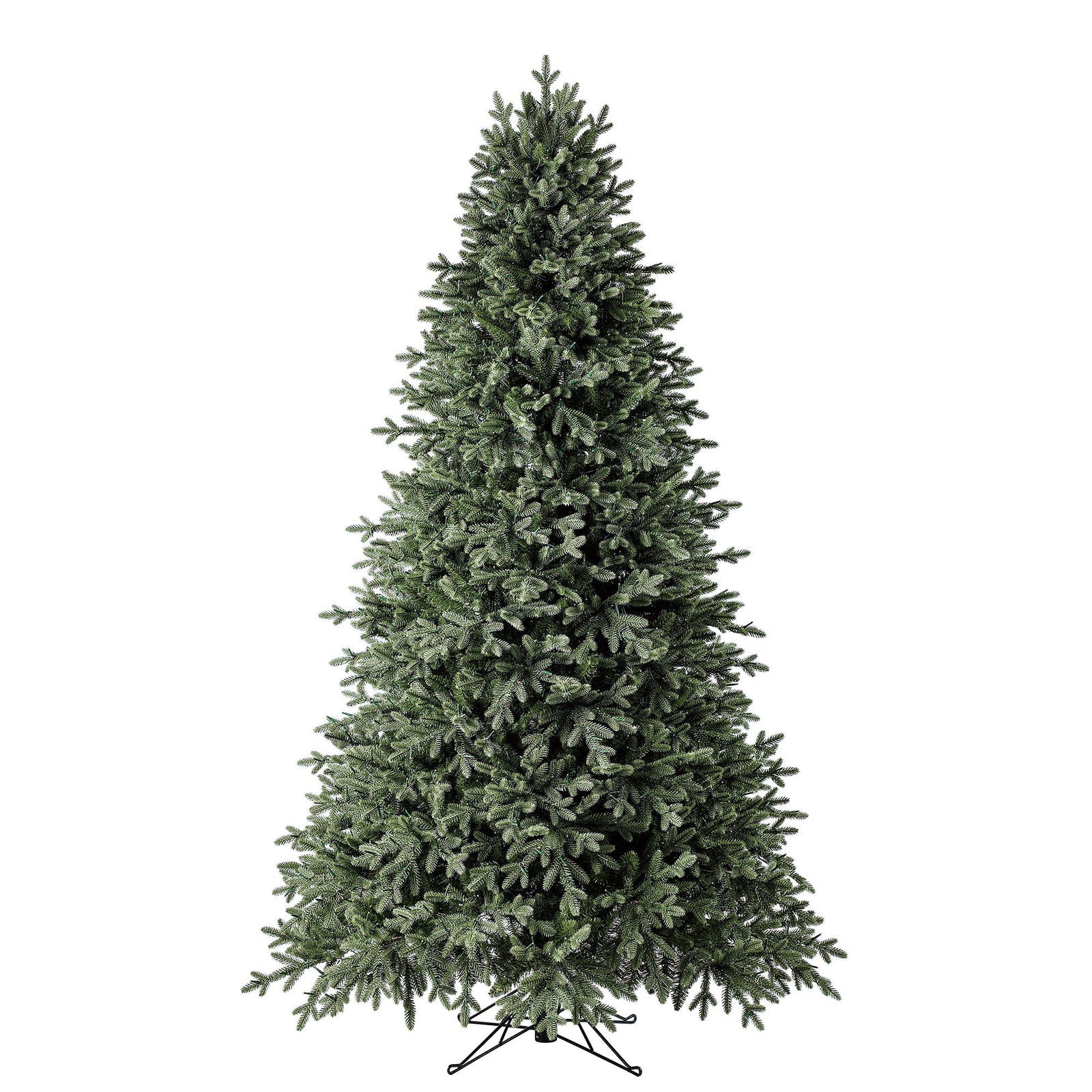 7.5 ft Pre-Lit Aspen Artificial Christmas Tree, 1,850 Color-Changing Radiant Micro LED Lights - Graceland Home and Living -  - #tag1#
