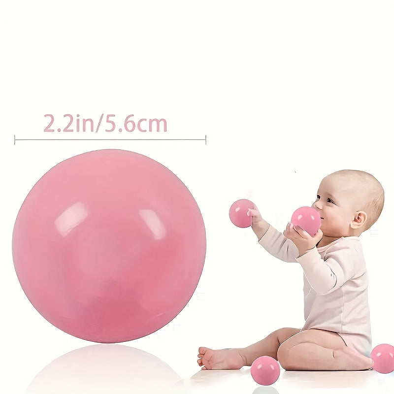 122 Pure Pink and Powder White Ocean Balls