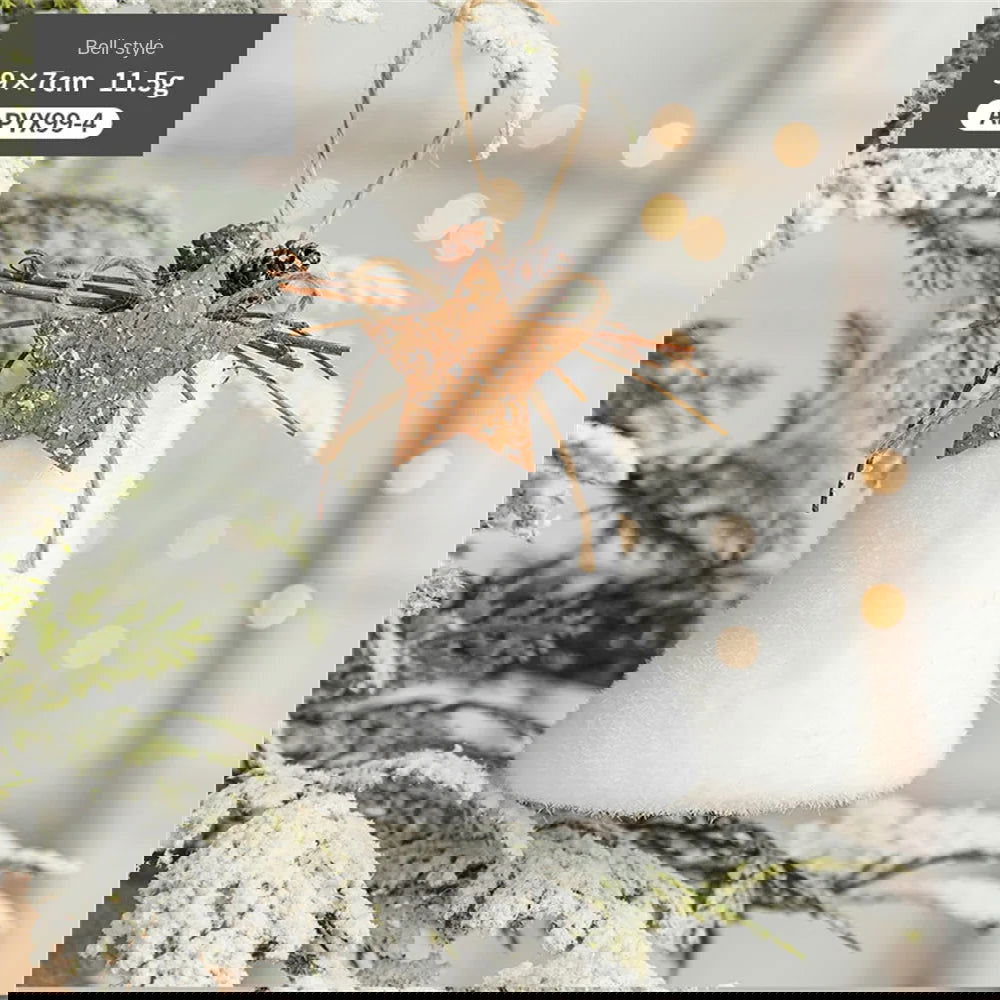 8cm Snow Theme Christmas Decoration - Graceland Home and Living -  