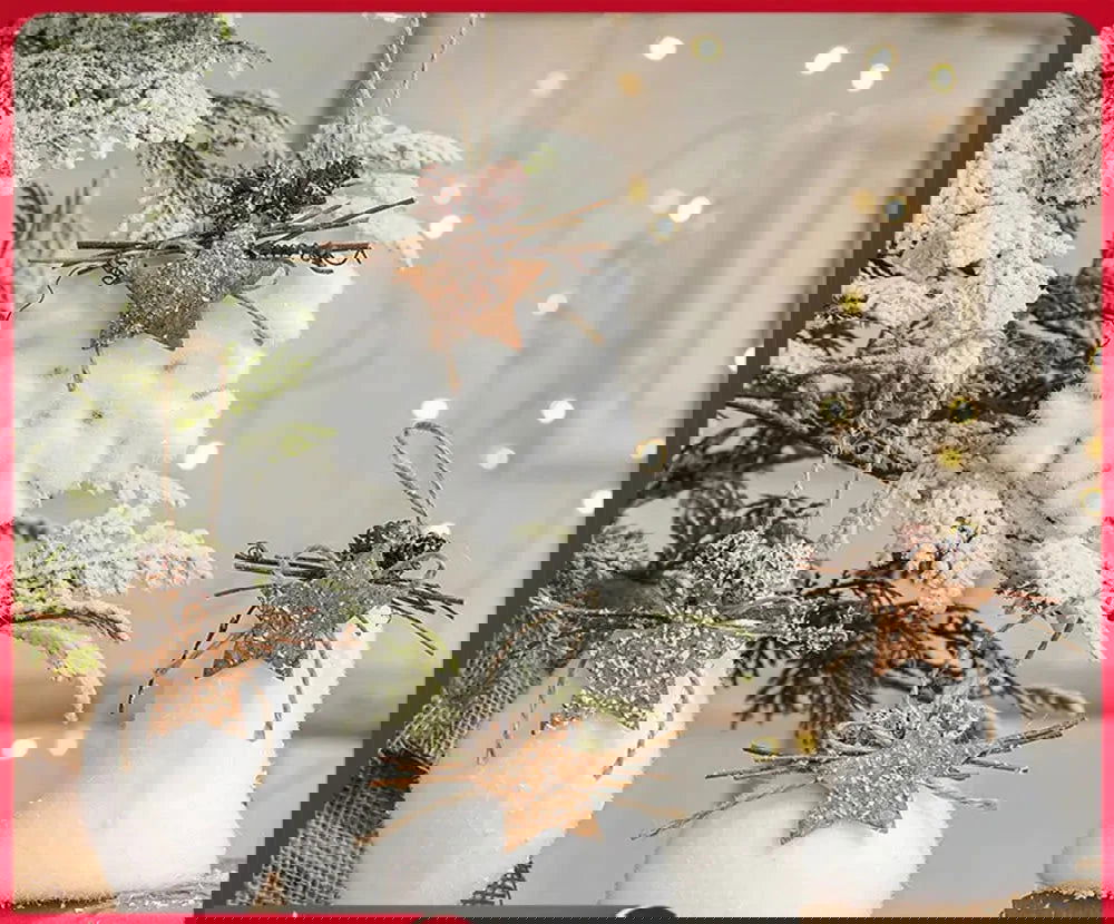 8cm Snow Theme Christmas Decoration - Graceland Home and Living -  - #tag1#