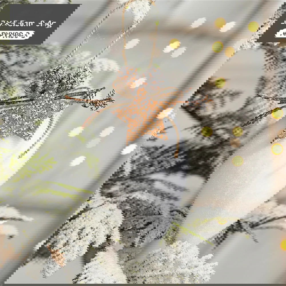 8cm Snow Theme Christmas Decoration - Graceland Home and Living -  - #tag1#