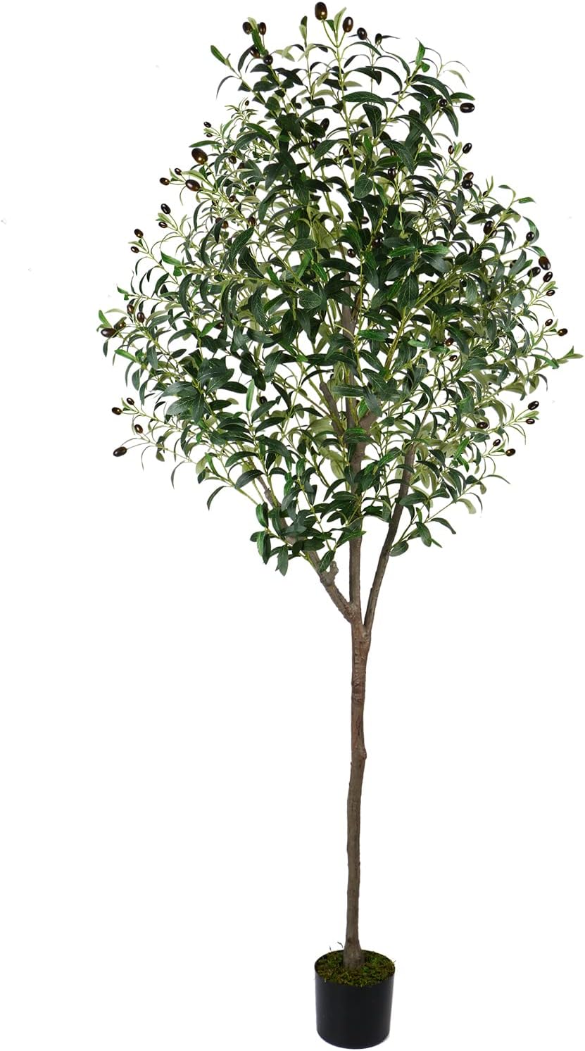 Artificial Olive Tree 5ft (60'') Tall Fake Plants Suitable for  Indoor & Outdoor Graceland Home and Living