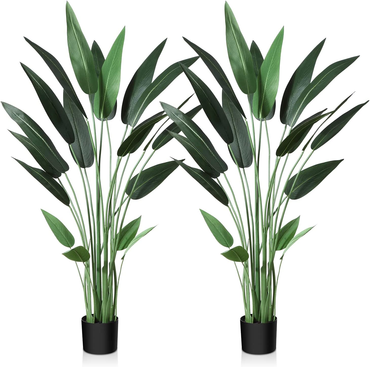 Artificial Canna Lily Tree  in Pot for Indoor Outdoor Decoration - Graceland Home and Living -  