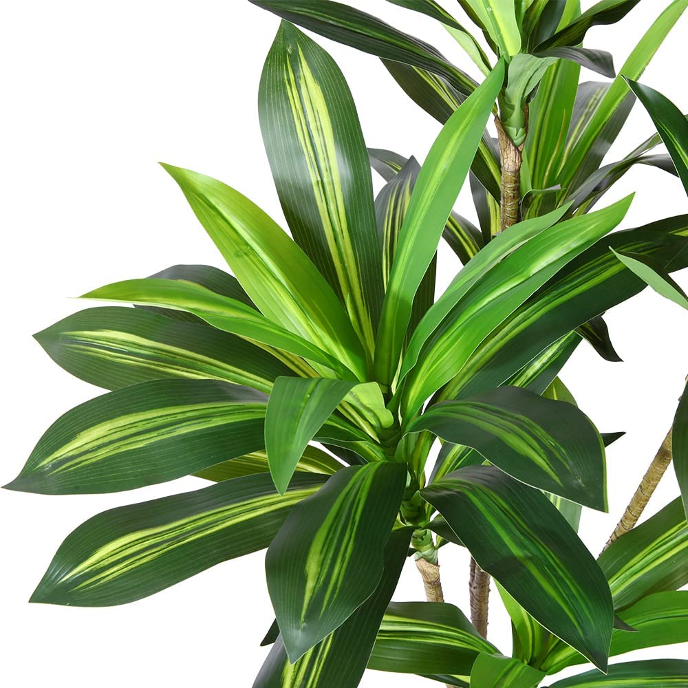 Artificial Dracaena Tree, 5FT Tall Fake Plants Artificial - Graceland Home and Living -  