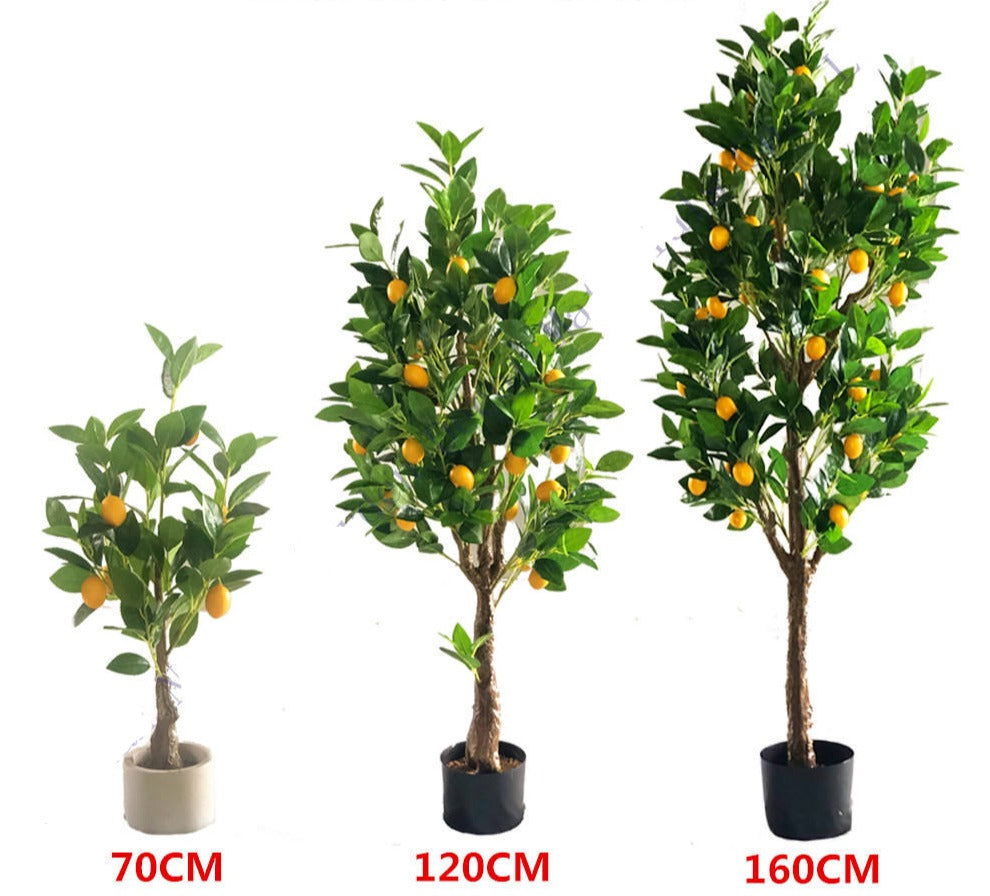 Artificial Lemon Tree, beautiful and realistic look - Graceland Home and Living -  