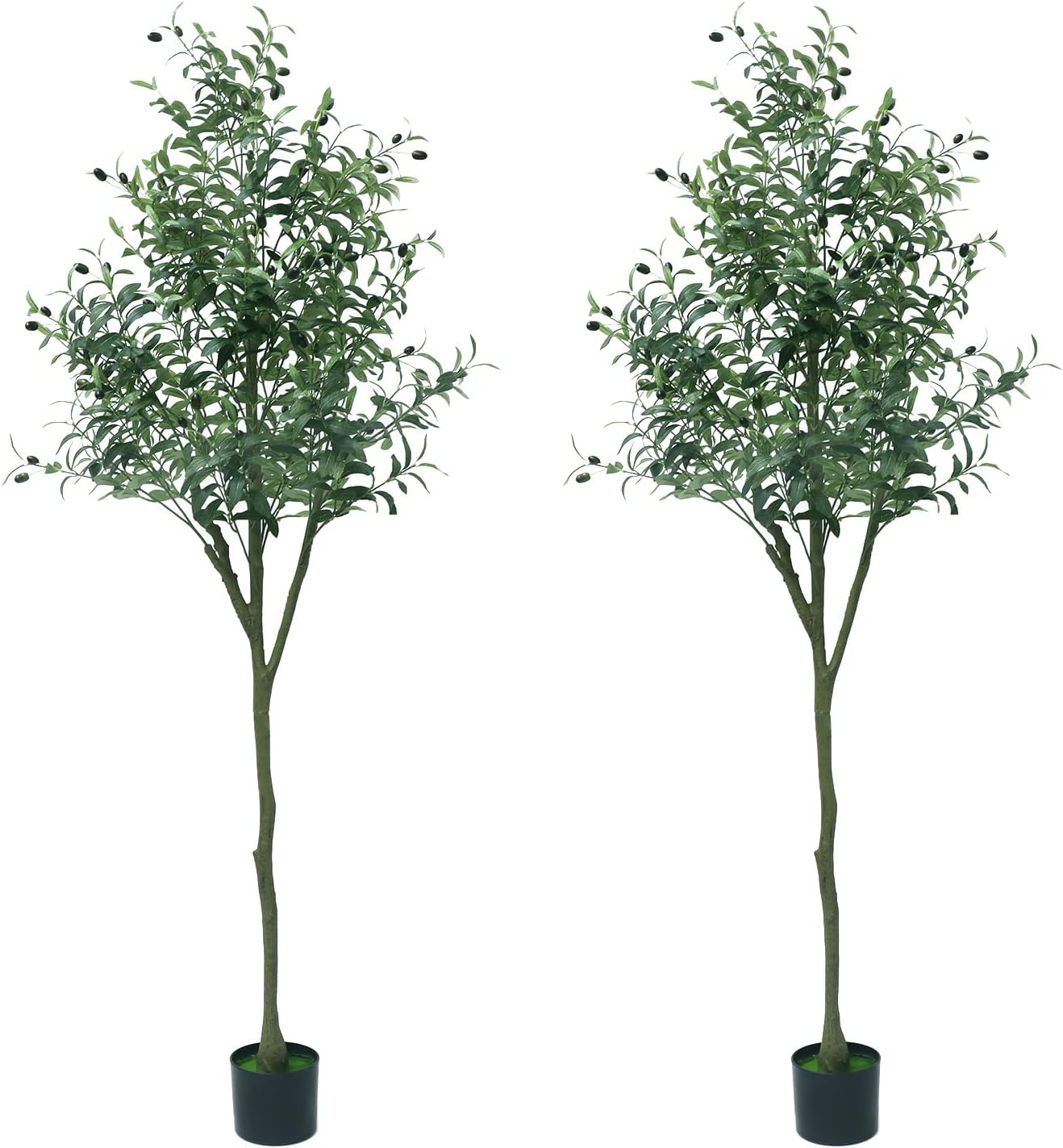 Artificial Olive Tree, 5ft (60'') Tall Fake Plants Suitable for Modern Living - Graceland Home and Living -  