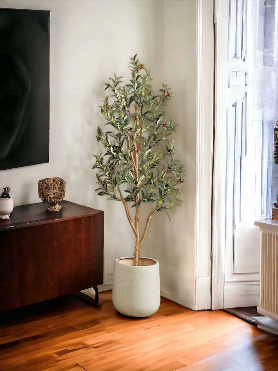 Artificial Olive Tree  Faux Silk Plant for Home Office Decor - Graceland Home and Living -  