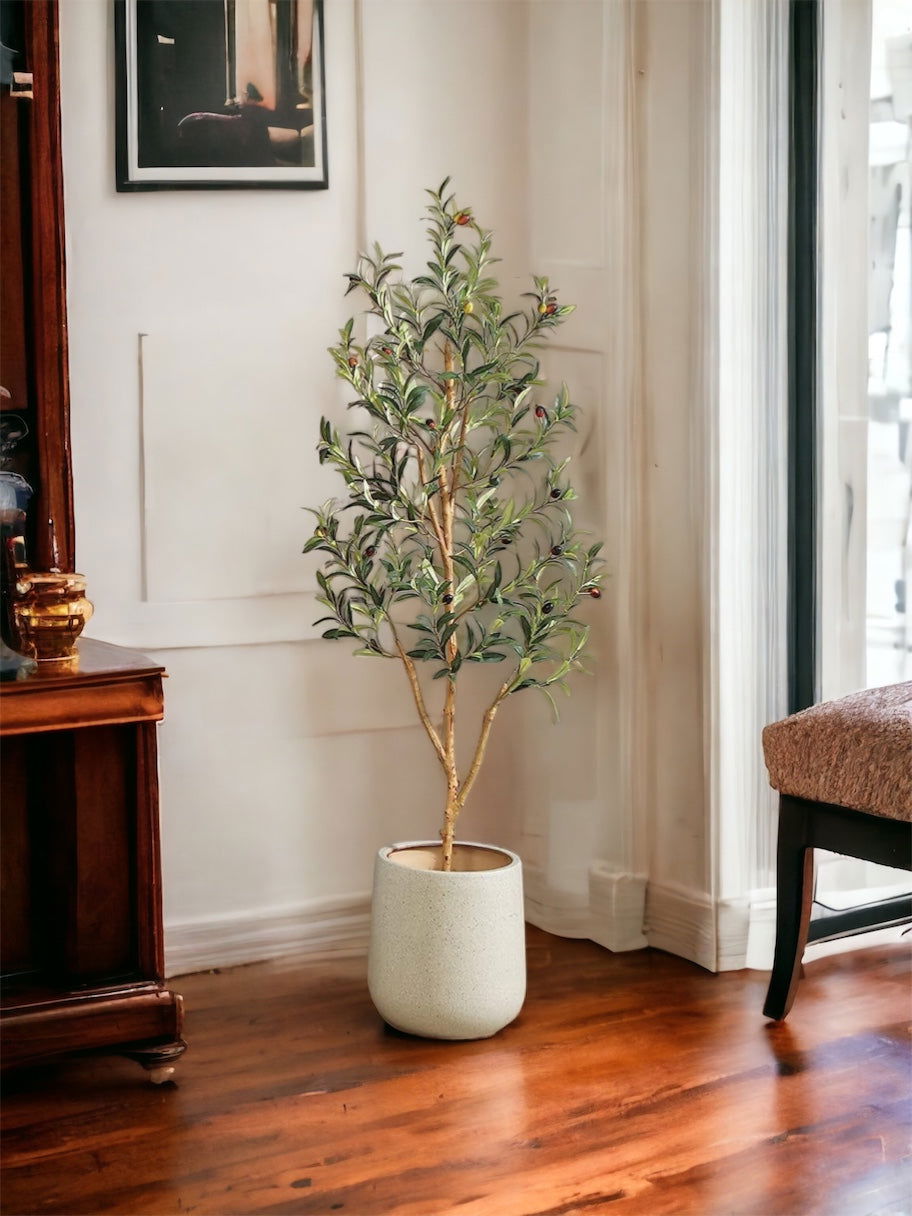 Artificial Olive Tree  Faux Silk Plant for Home Office Decor - Graceland Home and Living -  - #tag1#