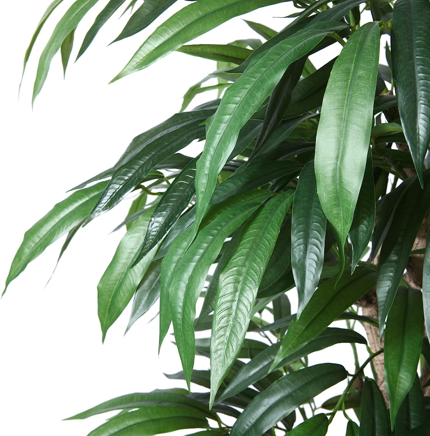 Artificial Slim 4Ft Mango Tree, for Indoor Decor - Graceland Home and Living -  
