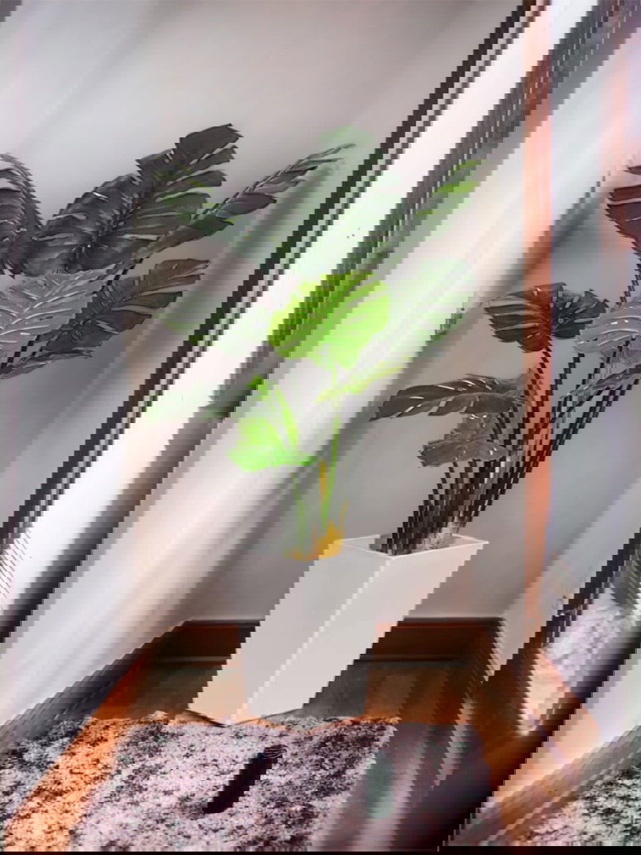 Artificial Tree Monstera Deliciosa -Tropical Palm Tree - Graceland Home and Living -  - #tag1#