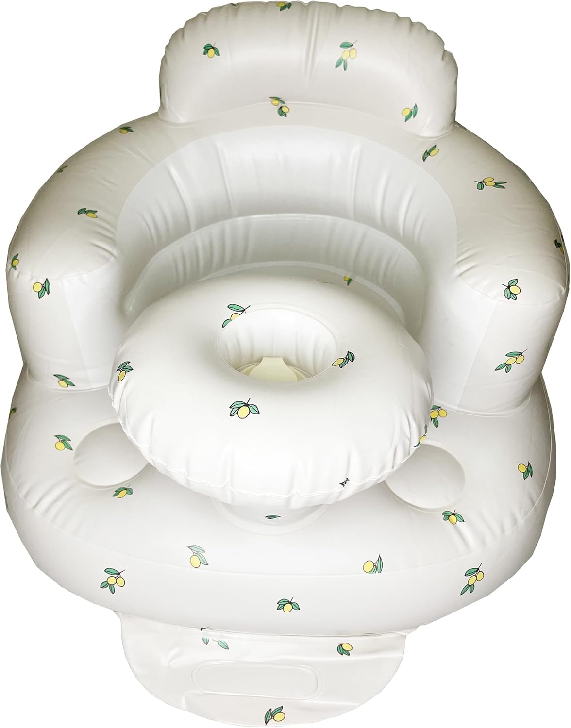 Baby Inflatable Seat with Tray for Babies 3-36 Months, Built in Air Pump, Baby Support Seat Summer Toddler Chair for Sitting Up, Baby Shower Chair Floor Seater, Infant Back Support Sofa - Graceland Home and Living -  