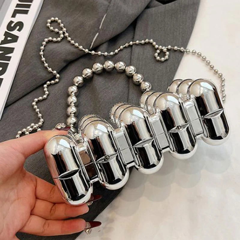 Bubble Acrylic Clutch Handbag - Graceland Home and Living -  