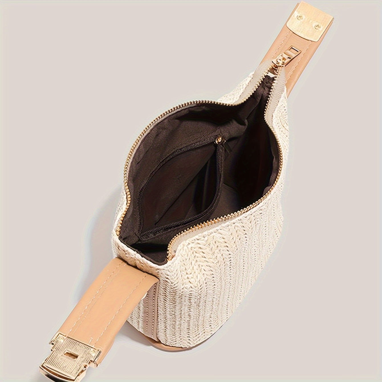 Chic Straw Woven Crossbody Bag for Women - Graceland Home and Living -  