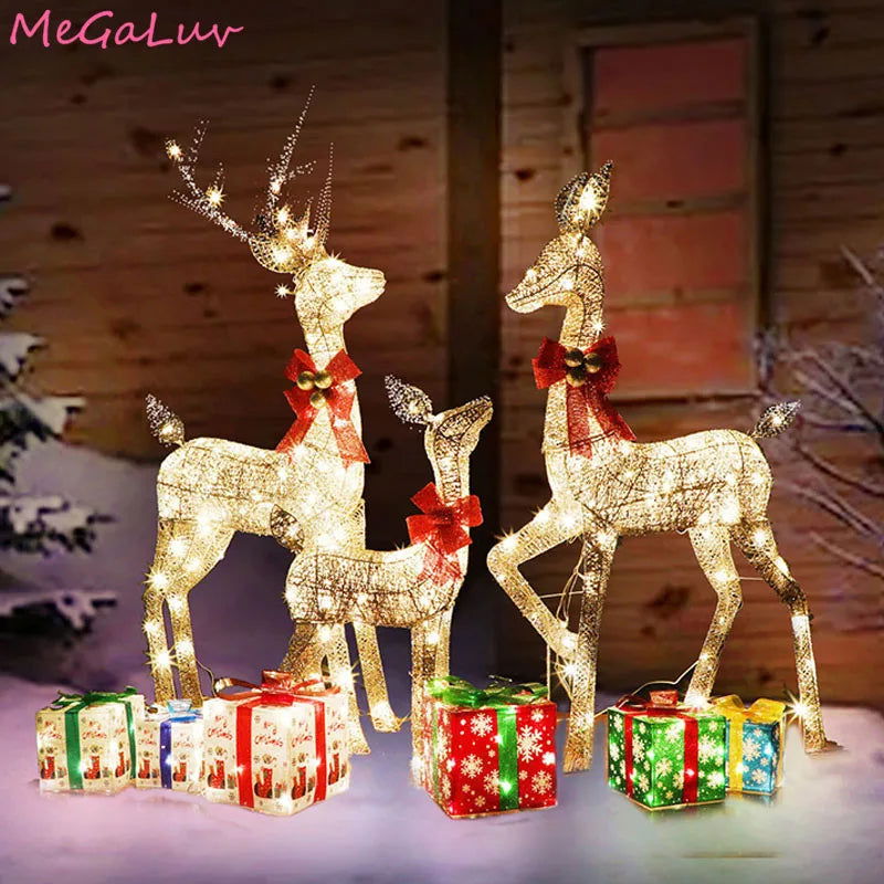 Christmas Deer Lighting - Graceland Home and Living -  