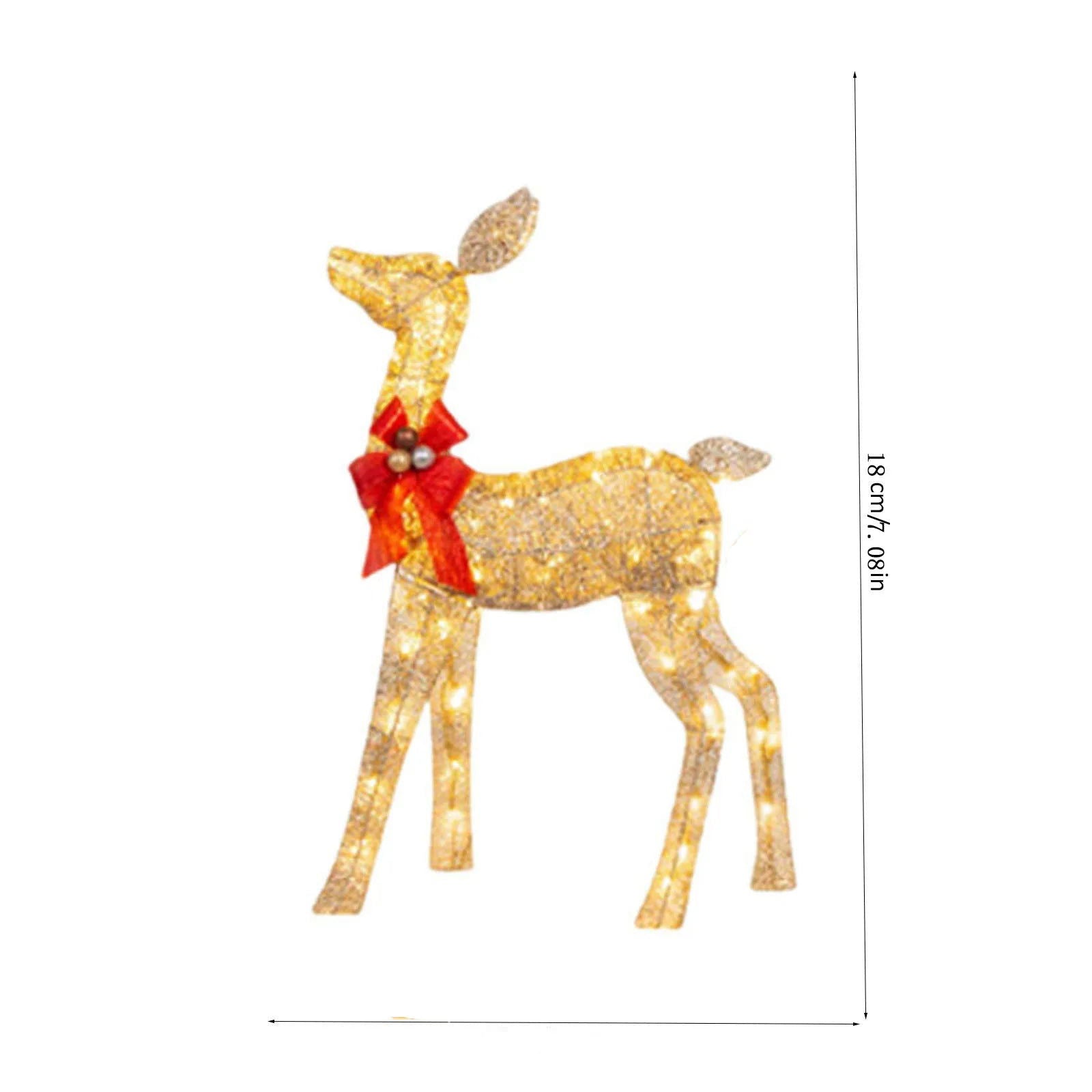 Christmas Deer Lighting - Graceland Home and Living -  