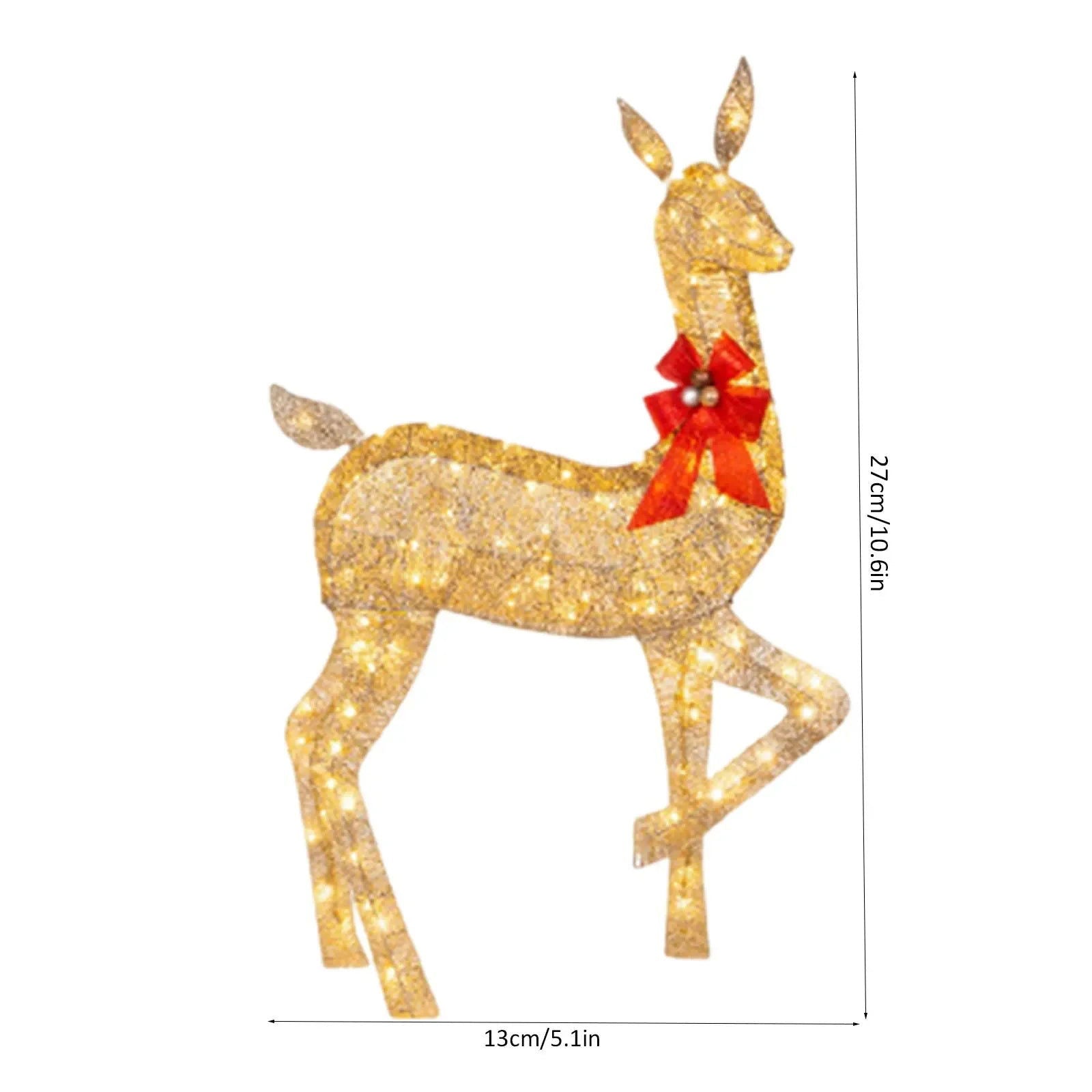 Christmas Deer Lighting - Graceland Home and Living -  