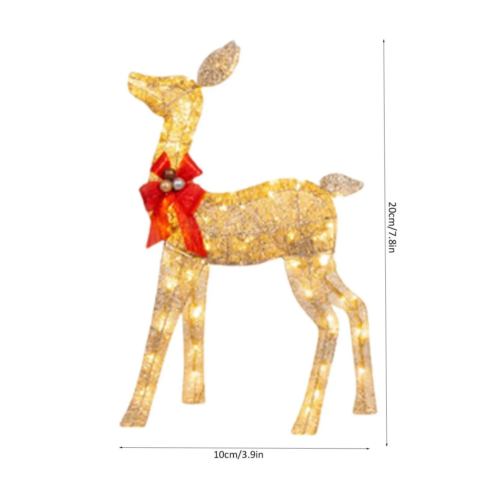 Christmas Deer Lighting - Graceland Home and Living -  