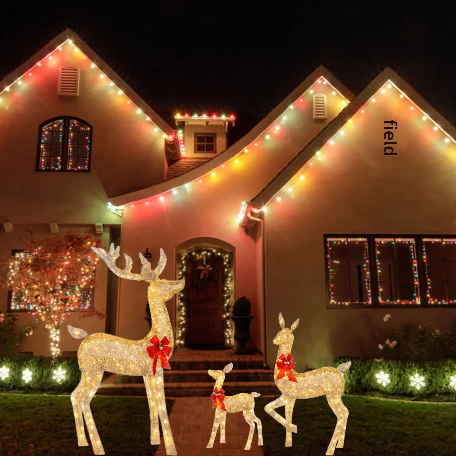 Christmas Deer Lighting - Graceland Home and Living -  