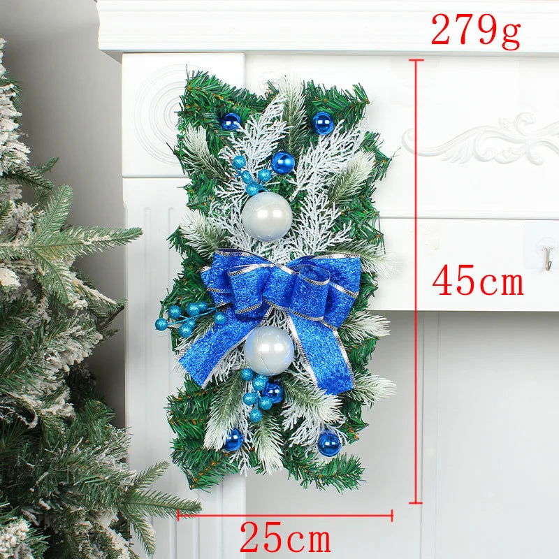 Christmas Door or staircase  Wreath - Graceland Home and Living -  