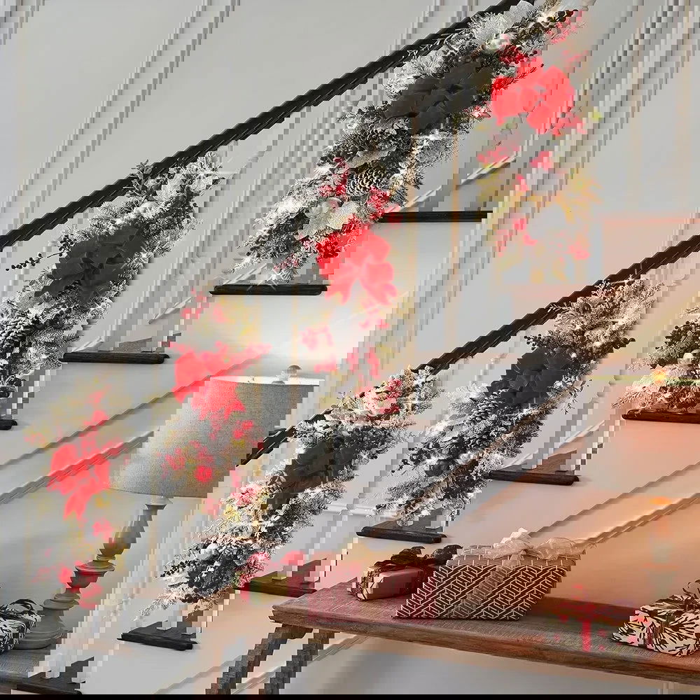 Christmas Door or staircase  Wreath - Graceland Home and Living -  