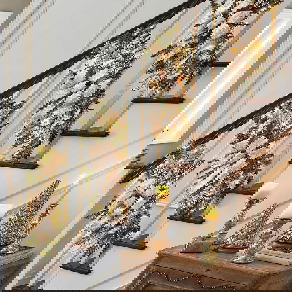 Christmas Door or staircase  Wreath - Graceland Home and Living -  