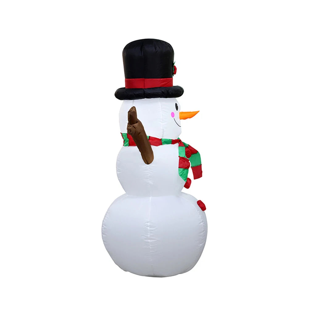 Christmas Inflatable Illuminated Snowman Ornament with LED Light - Graceland Home and Living -  