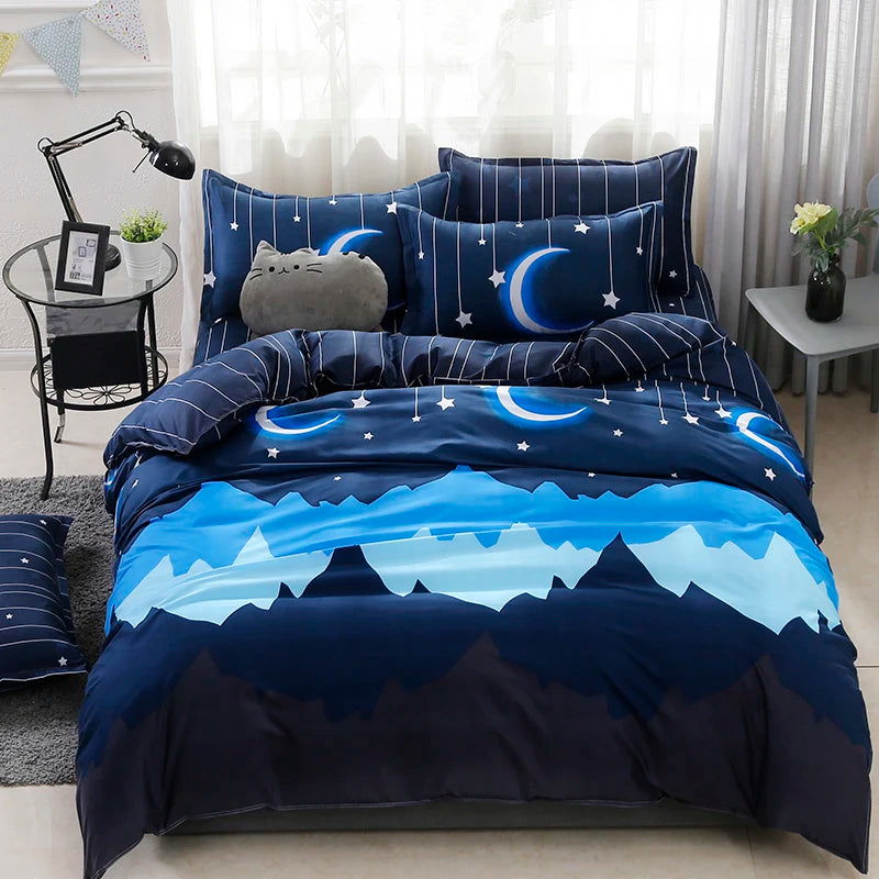 Cute Duvet Cover Pillow Case Bed Sheet - Graceland Home and Living -  