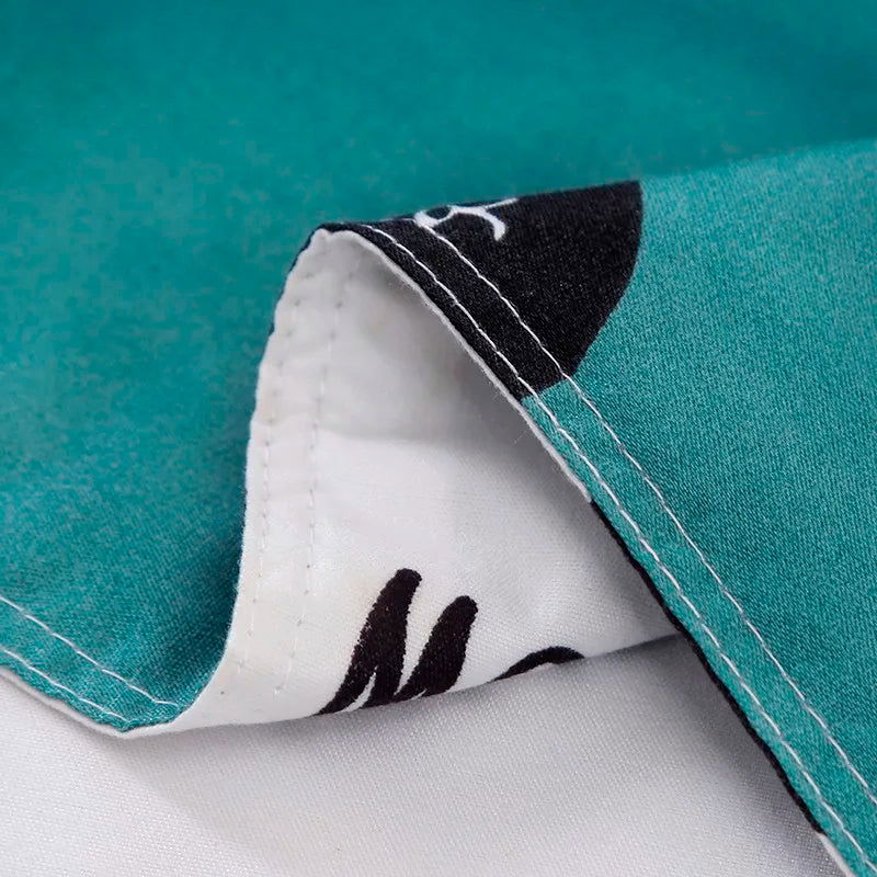 Cute Duvet Cover Pillow Case Bed Sheet - Graceland Home and Living -  