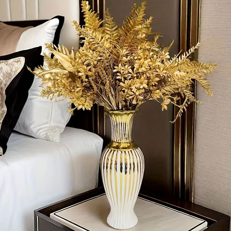 Elegant Ceramic Vase With Lid - Modern Nordic Style - Graceland Home and Living -  