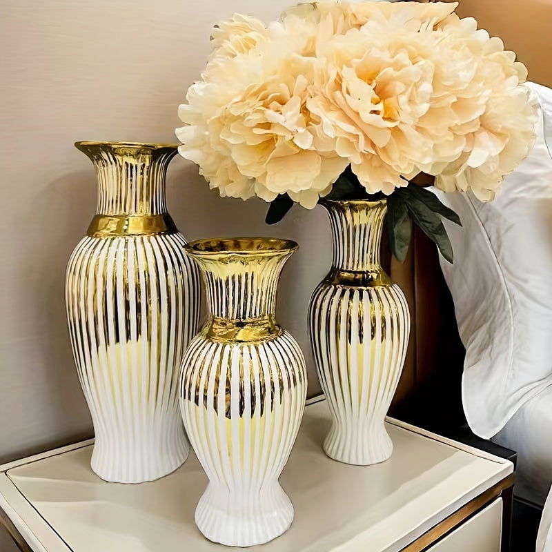 Elegant Ceramic Vase With Lid - Modern Nordic Style - Graceland Home and Living -  