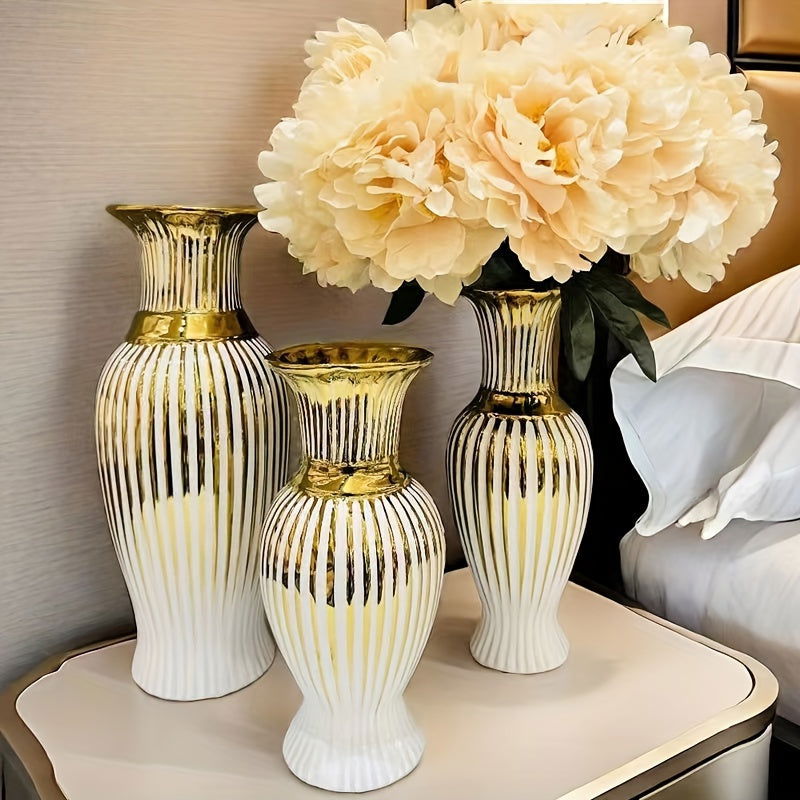 Elegant Ceramic Vase With Lid - Modern Nordic Style - Graceland Home and Living -  