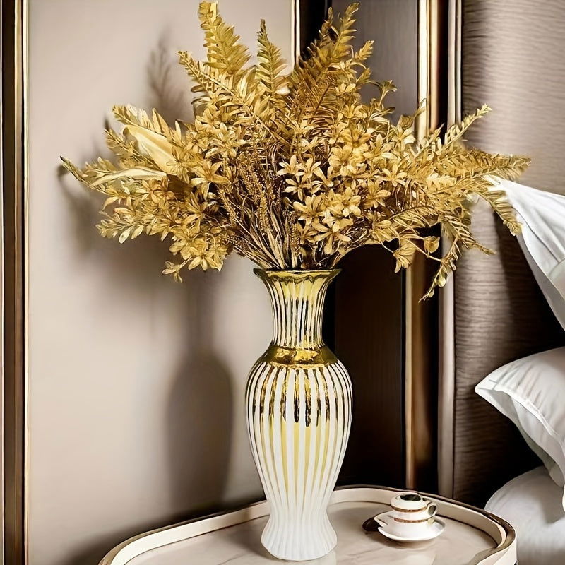 Elegant Ceramic Vase With Lid - Modern Nordic Style - Graceland Home and Living -  